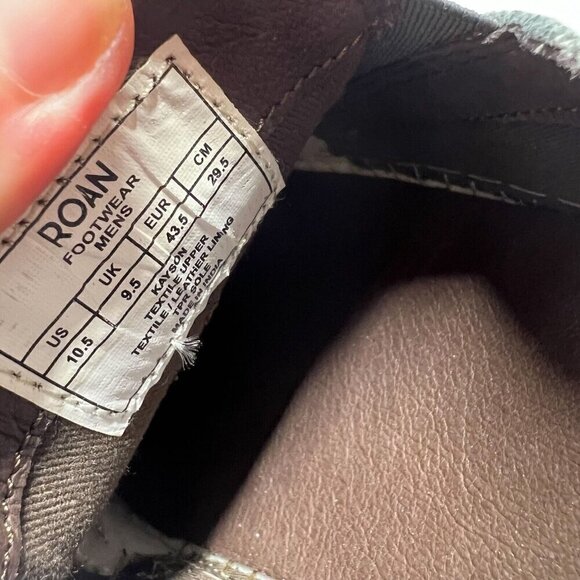 Roan by BEDSTU Gray Casual Kayson Leather Slip On Canvas Shoes Mens Size 10.5 - Picture 11 of 11